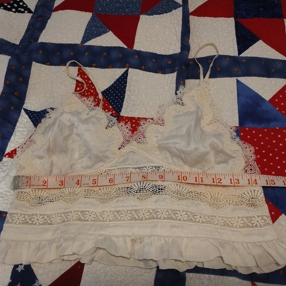 Zara Cream Lace Bralette - Picture 3 of 10